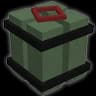Charged explosives block icon