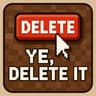 Yes, delete it icon
