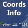 Coordinates Information icon