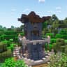 Asian fountains icon