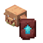 Netherite Upgrade from Piglin bartering icon