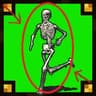 One in 2000 Skeleton icon