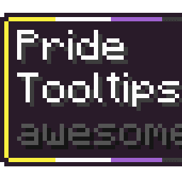 Non-binary Pride Flag Tooltip (Frame-only Alt-BG 4-Color) icon