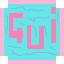 Liu Pink blue Gui icon