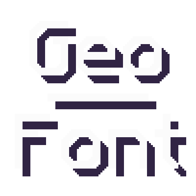 Geometric Font Legacy icon