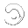 Transparent gust particles icon