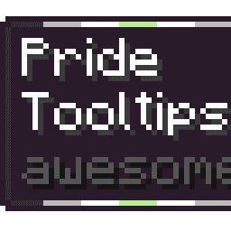 Agender Pride Flag Tooltip (Frame-only Alt-BG 7-Color) icon