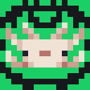White axolotl icon