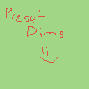 Preset Dimensions icon