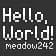Meadow's Compact Font icon