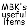 MBK's useful items icon
