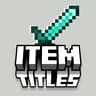 Item Titles icon