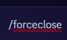 ForceClose ! icon