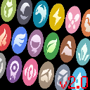 Pokémon Masters Type Icons (Pixelmon Reforged) icon