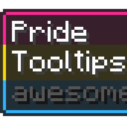 Pansexual Pride Flag Tooltip (Tricolor Turned) icon