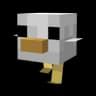 White Baby chicken icon
