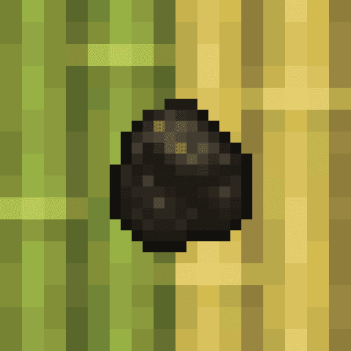 Bamboo block into charcoal icon