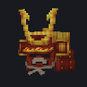 Japanese samurai hat icon