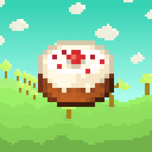 Logical recipe of the cake icon