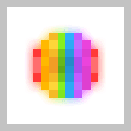 Rainbow Sunflowers icon