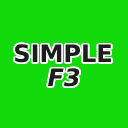 Simple F3 master icon