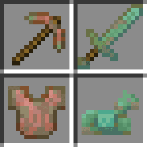 Oxidizable Copper Gear icon