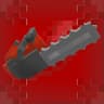 SHEARS, but a CHAINSAW icon