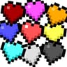 Coloured Hearts icon