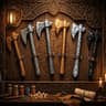 Viking sword icon