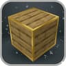 Thicker gold block outline icon