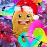 New Year and Christmas music icon