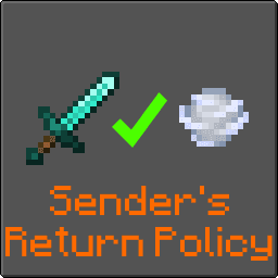 Sender's Return Policy icon