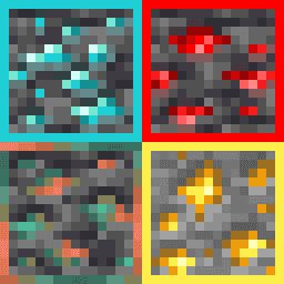 Outlined Ores icon