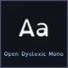 Open Dyslexic Mono Font icon