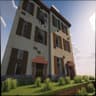 Apocalypse structures: Abandoned city buildings icon