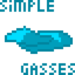 Simple gasses icon