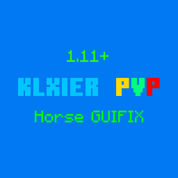 1.11+ HorseGUI fix pack for KLxier PVP icon