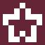 Star shaped crosshair icon