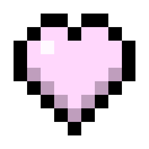 Baby Pink Hearts (Monochrome) icon
