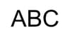 HD Bold text icon