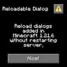 Reloadable Dialog icon