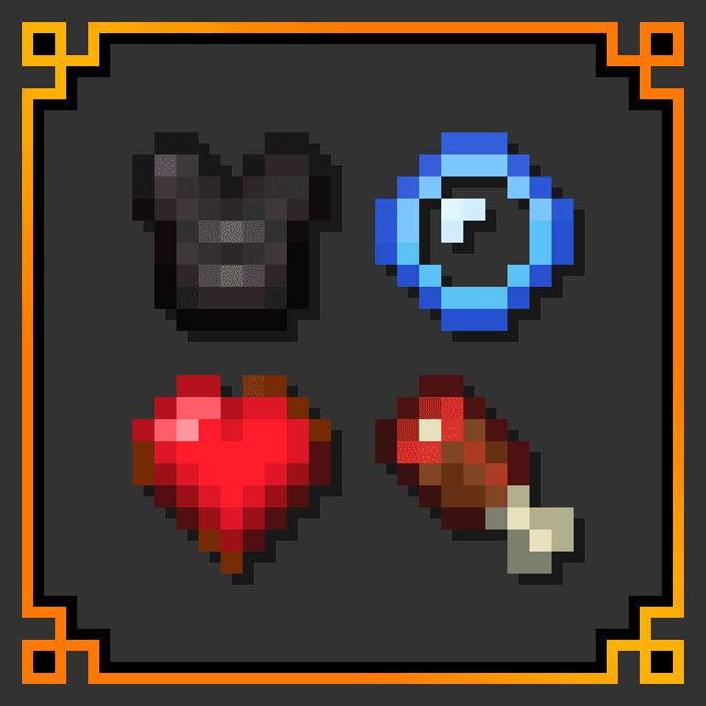 Recolored Survival Bars [Netherite] icon