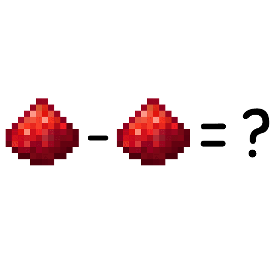 Redstone Minus Redstone icon