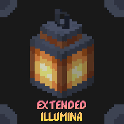 Extended illumina (3D lantern and torch) icon