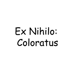 Ex Nihilo: Coloratus icon