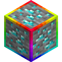 Rainbow Diamond Ores & Ancient Debris (Animated) icon