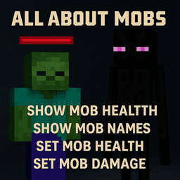 All About Mobs - Show & Edit Mob Health, Names & Damage icon