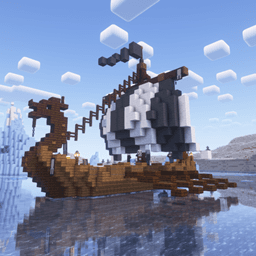 Illager Viking Longship icon