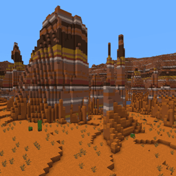 Badlands Biomes Dimension icon