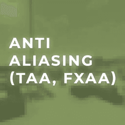 Anti Aliasing (TAA, FXAA) icon